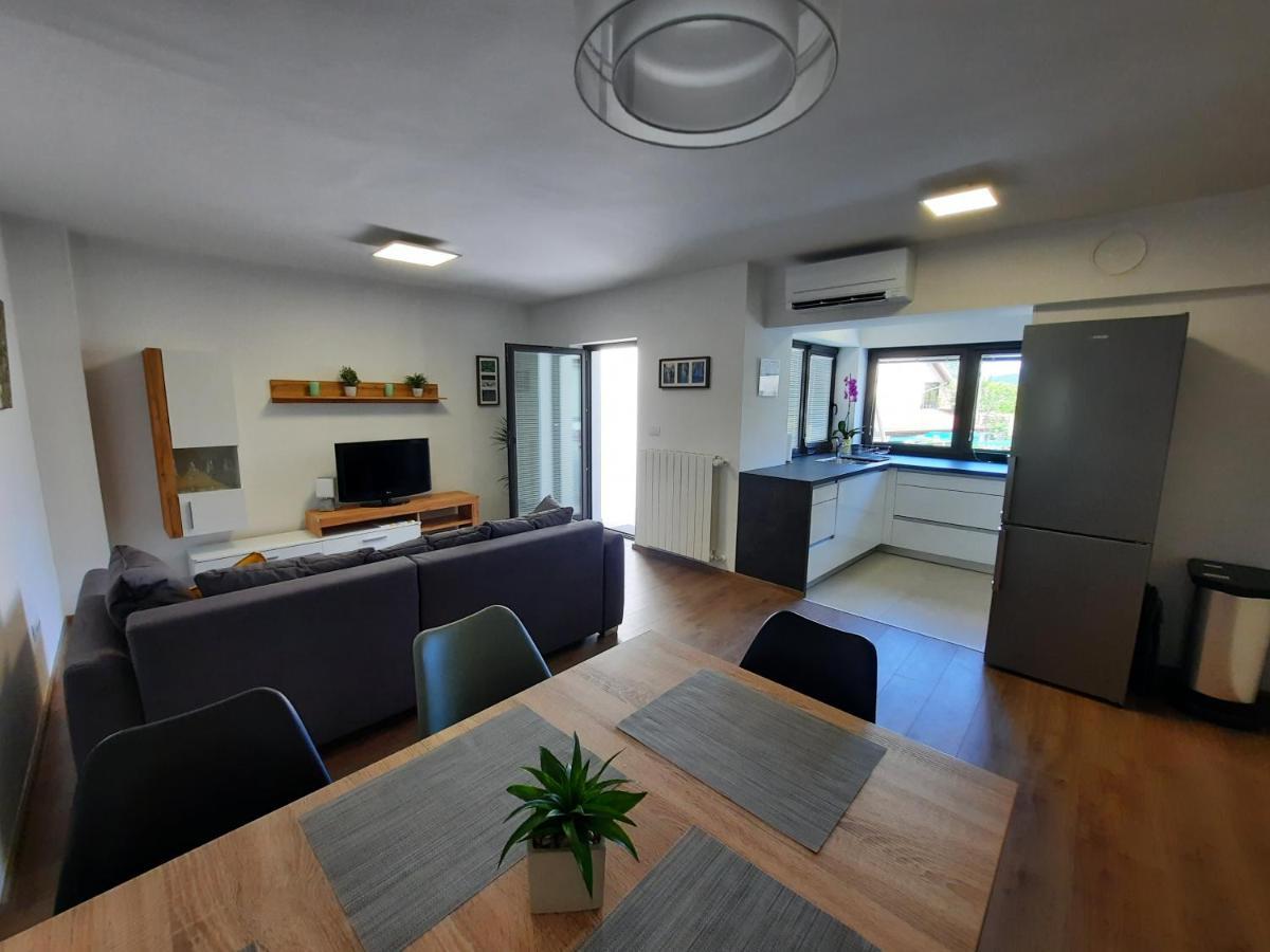 Apartmán Hisa Spuntar Bovec Exteriér fotografie
