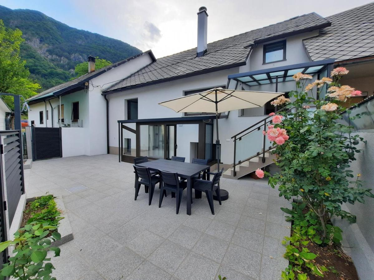 Apartmán Hisa Spuntar Bovec Exteriér fotografie